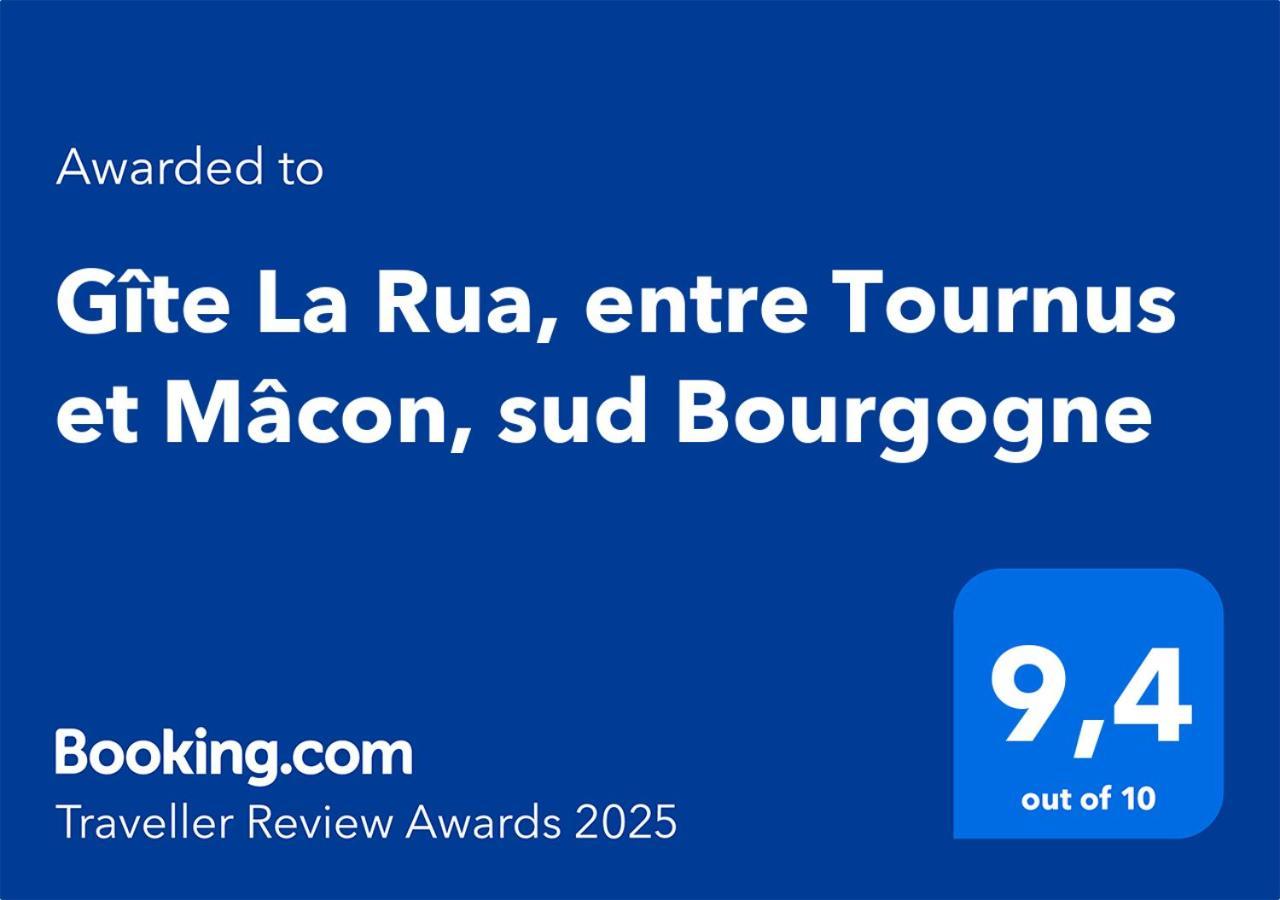 Gite La Rua, Entre Tournus Et Macon, Sud Bourgogne Montbellet Екстер'єр фото